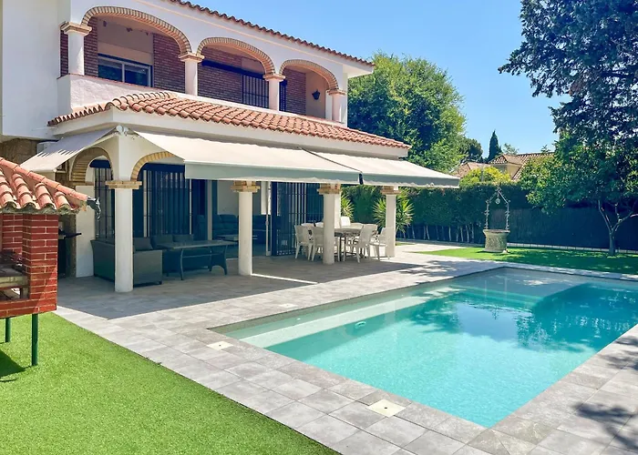Villa Alamos Jerez I Piscina Salada Climatizada I Bbq I Jardines I 850M2 Jerez de la Frontera photo